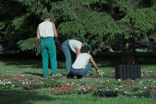 Professional garden design features in Hackbridge
